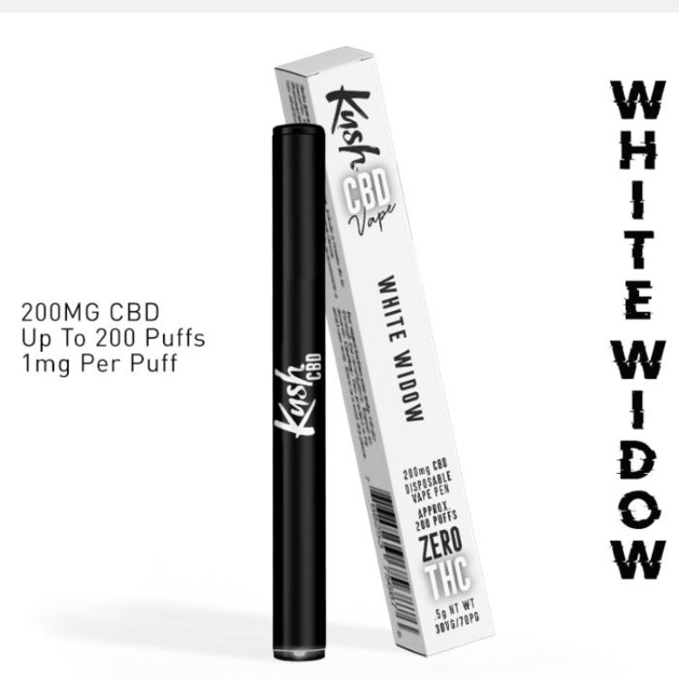 Disposable Cbd vape pen white widow